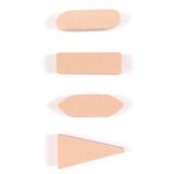 Panpastel, Sofft, 4 stk. svampe i hver sin form